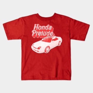 Honda Prelude (Red) /// Original Retro Design Kids T-Shirt